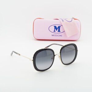 Missoni MIS 0034/S 0KB7 9O Square Sunglasses - Grey/Gold